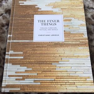 The Finer Things hardcover coffee table book
